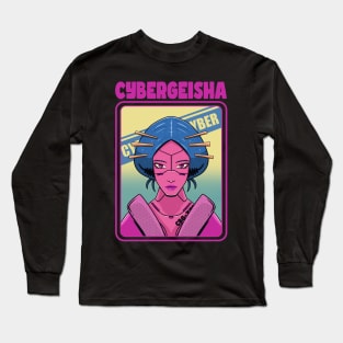 cyber geisha Long Sleeve T-Shirt